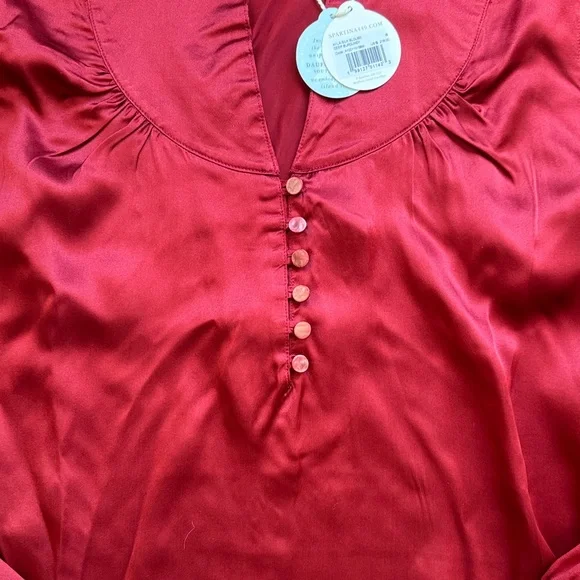 Spartina449 Ayla Silk Blouse - Picture 6 of 7